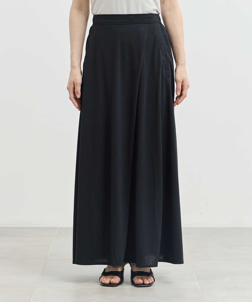 スカート 「COGTHEBIGSMOKE/コグザビッグスモーク」EX.HALO SEMI-FLARE SKIRT/Aラインフレアスカートの画像