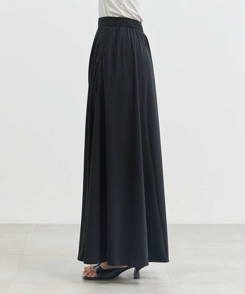 スカート 「COGTHEBIGSMOKE/コグザビッグスモーク」EX.HALO SEMI-FLARE SKIRT/Aラインフレアスカートの画像