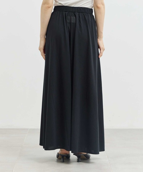 スカート 「COGTHEBIGSMOKE/コグザビッグスモーク」EX.HALO SEMI-FLARE SKIRT/Aラインフレアスカートの画像