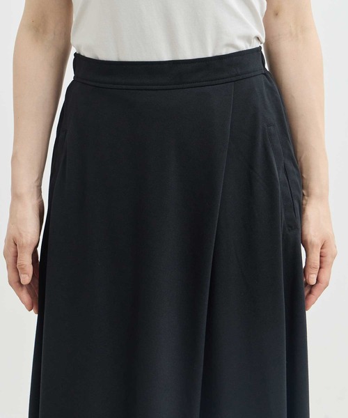スカート 「COGTHEBIGSMOKE/コグザビッグスモーク」EX.HALO SEMI-FLARE SKIRT/Aラインフレアスカートの画像