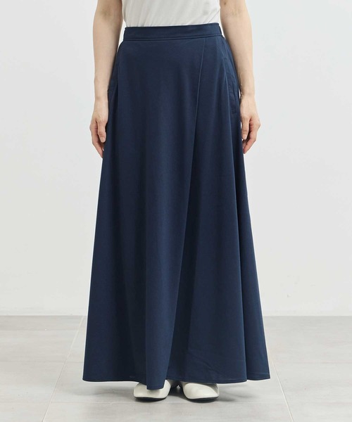 スカート 「COGTHEBIGSMOKE/コグザビッグスモーク」EX.HALO SEMI-FLARE SKIRT/Aラインフレアスカートの画像