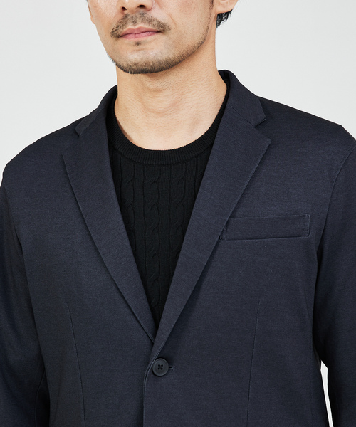 【ABAHOUSE GRAY】薄手/新品・上下セットアップ　44サイズ　ネイビー ABAHOUSE GRAY セットアップ 「上下2点セット/セットアップ対応