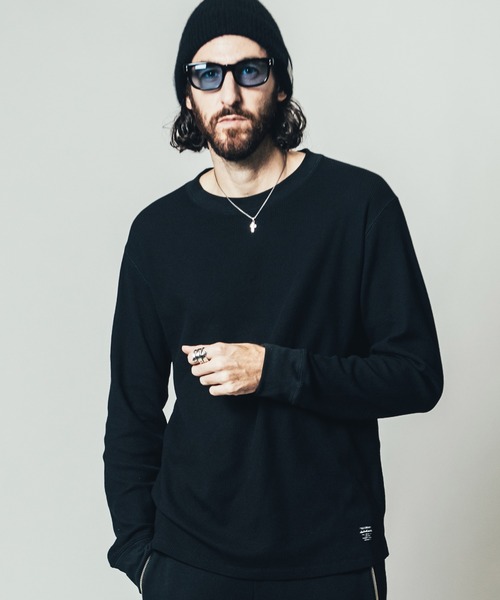 「CRIMIE」 長袖Tシャツ X-LARGE ブラック メンズ