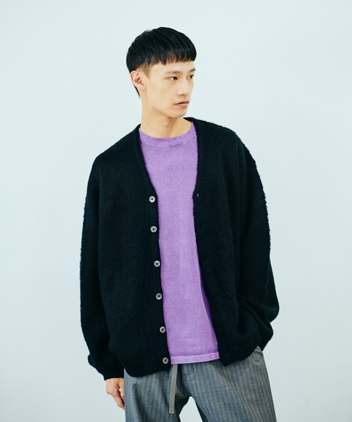 TOWNCRAFT（タウンクラフト） カーディガン SOLID SHAGGY CARDIGAN
