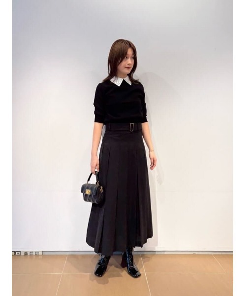 ESTNATION（エストネーション） スカート ESTNATION / プリーツベルト