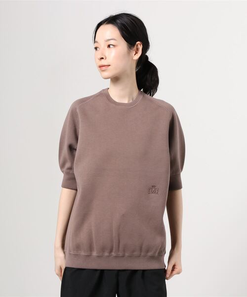 DRAWER（ドゥロワー） スウェットカットソー FREE ブラウン レディース