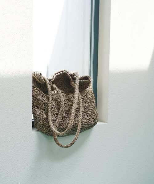 「RODE SKO」 かごバッグ ONE ナチュラル レディース_画像2