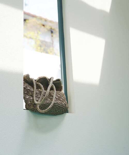 「RODE SKO」 かごバッグ ONE ナチュラル レディース_画像3