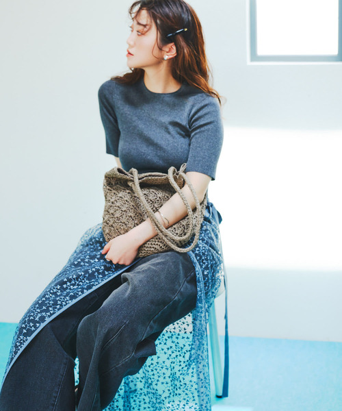 「RODE SKO」 かごバッグ ONE ナチュラル レディース_画像5