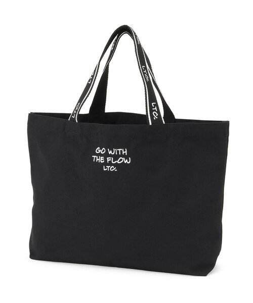 LOVETOXIC レッスンバッグ 「GOODPRICE」刺しゅうトートバッグ キッズ