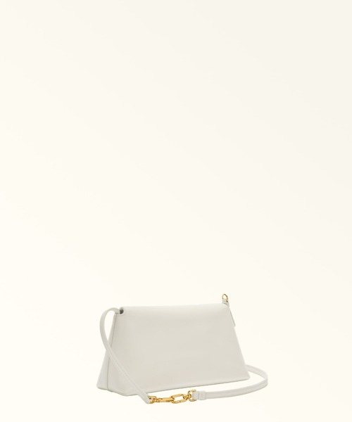 新品未使用　furla ショルダーバッグ 人気商品！FURLA アテナ レザークロスボディ ショルダーバッグ (FURLA