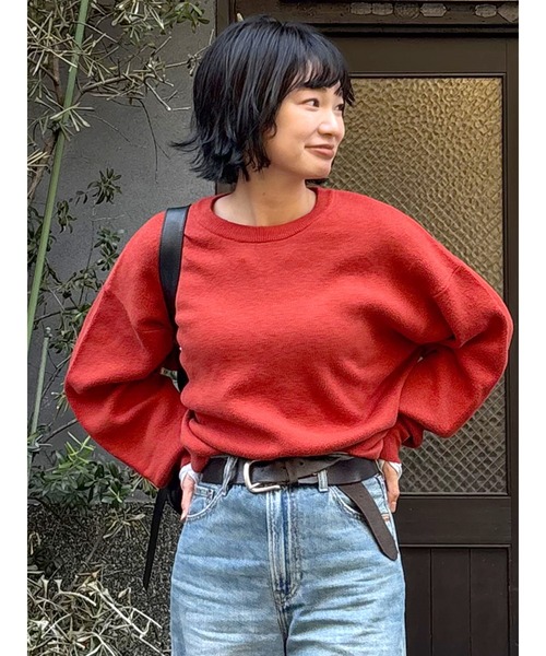 Ungrid（アングリッド） ニット セーター カシミヤ混スムース編み