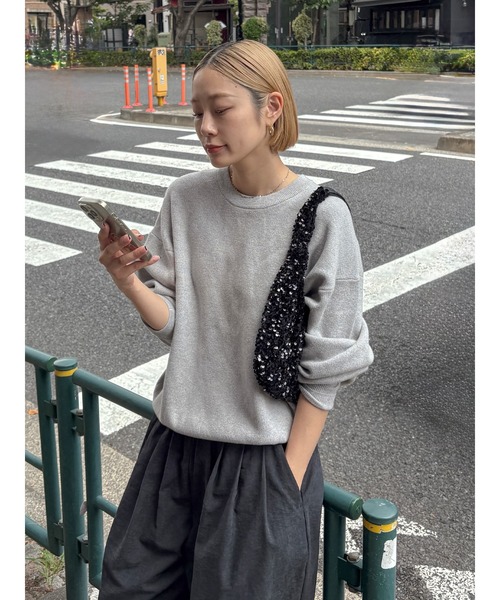 Ungrid（アングリッド） ニット セーター カシミヤ混スムース編み
