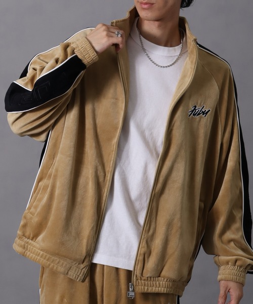 FUBU（フブ） ジャージ Velor Track Jacket / ベロア トラック