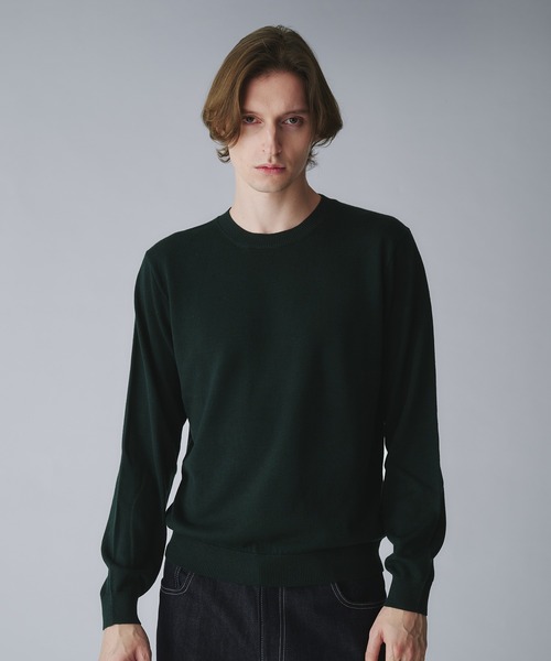 Regen Glanz セーター ニット wool blend crewneck cropped knit