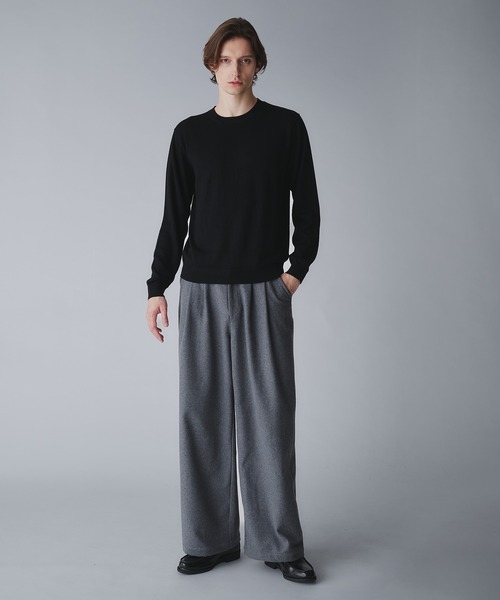 Regen Glanz セーター ニット wool blend crewneck cropped knit