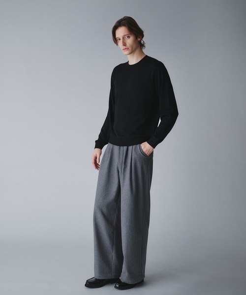 Regen Glanz セーター ニット wool blend crewneck cropped knit