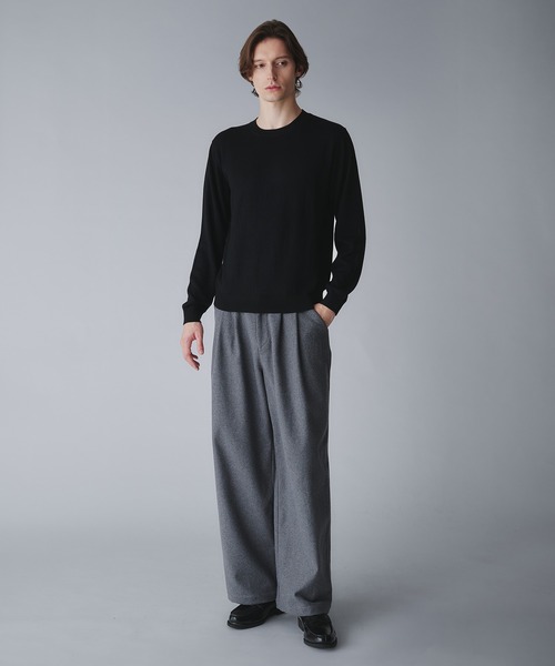 Regen Glanz セーター ニット wool blend crewneck cropped knit