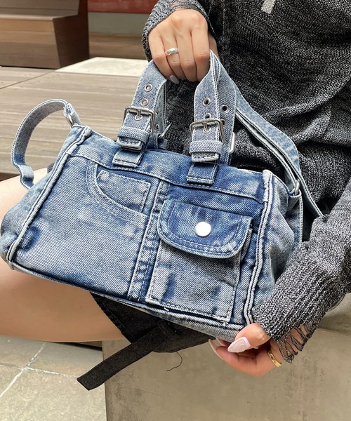 Roger&Raw（ロジャーアンドロウ） ショルダーバッグ バッグ デニムミニ