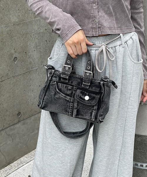 Roger&Raw（ロジャーアンドロウ） ショルダーバッグ バッグ デニムミニ