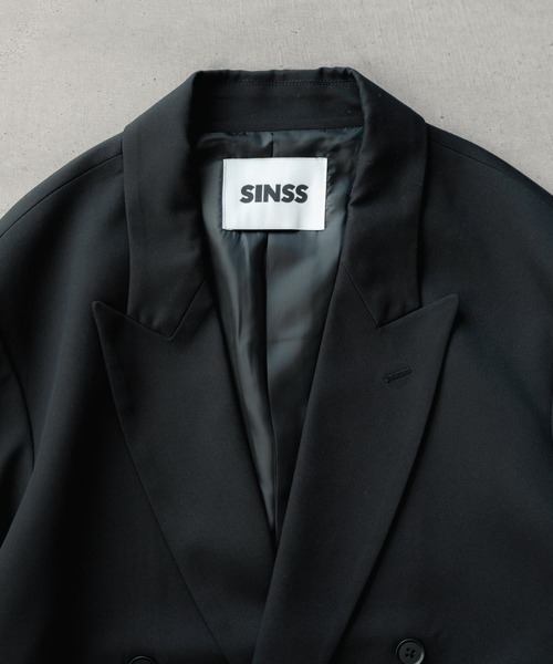 SINSS 「SINSS」 テーラードジャケット SMALL ブラック メンズ