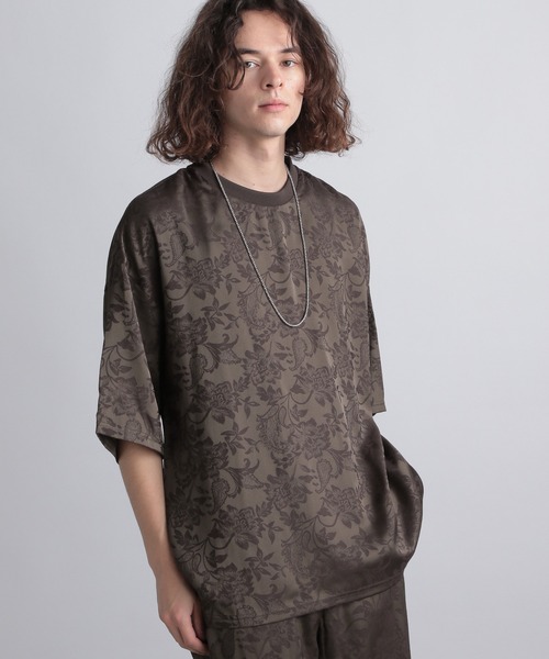 「HARE」 半袖Tシャツ FREE ブラウン メンズ_画像5