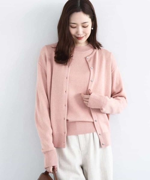 MK MICHEL KLEIN（エムケー ミッシェルクラン） カーディガン キラキラ