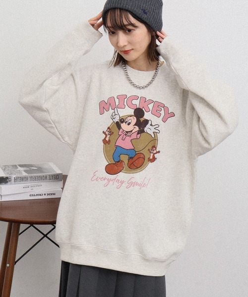 Disney（ディズニー） トレーナー スウェット 「Disney/ディズニー」裏