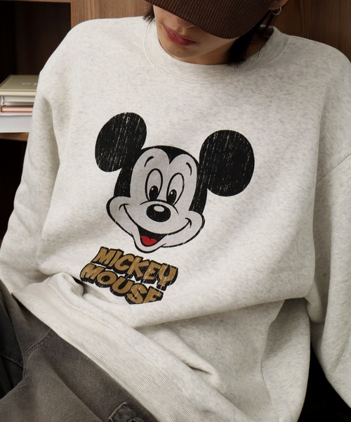 Disney（ディズニー） トレーナー スウェット 「Disney/ディズニー」裏