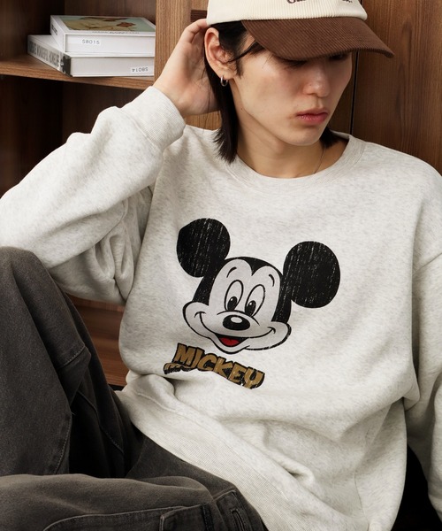 Disney（ディズニー） トレーナー スウェット 「Disney/ディズニー」裏