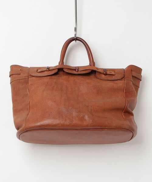 genten レザー ハンドバッグ ブラウン genten（ゲンテン） ハンドバッグ - ブラウン レディース : ZOZOTOWN