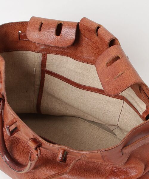 genten（ゲンテン） ハンドバッグ - ブラウン レディース : ZOZOTOWN