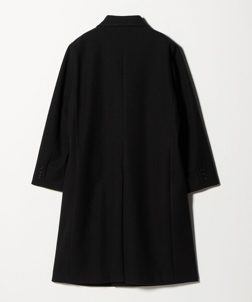 A DAY IN THE LIFE チェスターコート コート ニットメルトン ルーズ