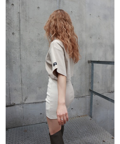 「FIG&VIPER」 半袖ワンピース FREE ライトブルー レディース_画像9