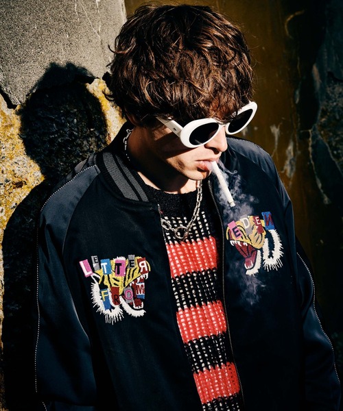 glamb（グラム） スカジャン M レッド メンズ : ZOZOTOWN Yahoo!店