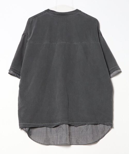 MAISON SPECIAL（メゾンスペシャル） 7分袖カットソー 1 グレー