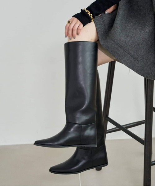 LE TALON（ル タロン） ブーツ 「追加5」2cmワイドシャフトロング