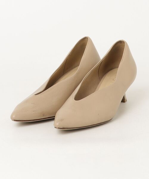 LE TALON（ル タロン） パンプス 22.5cm ベージュ レディース