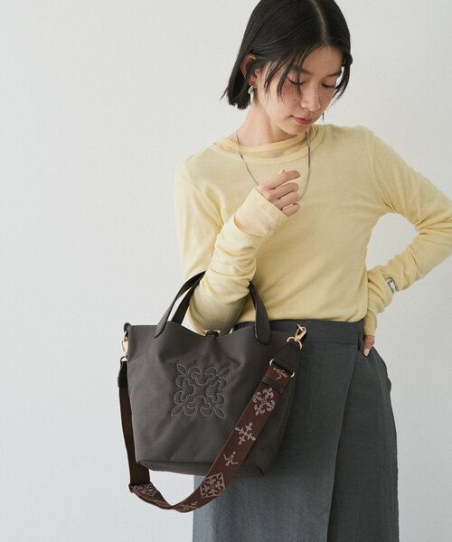 【新品未使用】russet　ミニミニ2wayトートバッグ　Web限定販売品 russet（ラシット） トートバッグ 「WEB限定」コーデュラナイロン2WAY