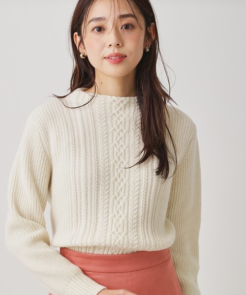 COUP DE CHANCE（クードシャンス） ニット セーター 「手洗い可／日本