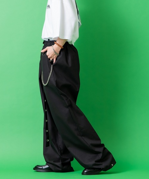 「ankoROCK」 イージーパンツ ONESIZE ホワイト メンズ_画像7