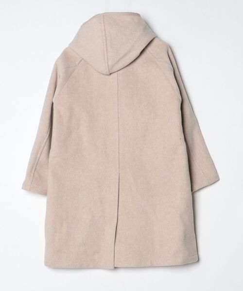 DANTON ウールモッサノーカラーコート 36 ベージュ Danton（ダントン） コート 36 ベージュ レディース : ZOZOTOWN Yahoo