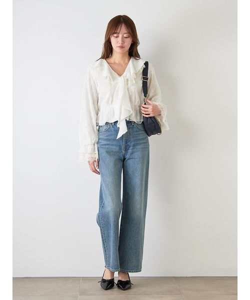 SNIDEL（スナイデル） ブラウス シャツ Sustainableバリエーション