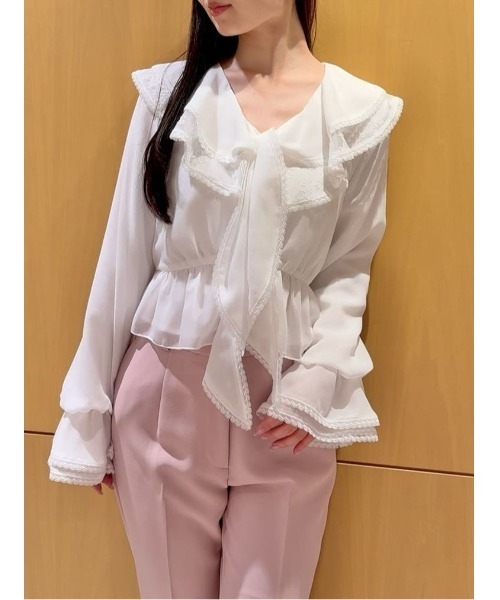 SNIDEL（スナイデル） ブラウス シャツ Sustainableバリエーション