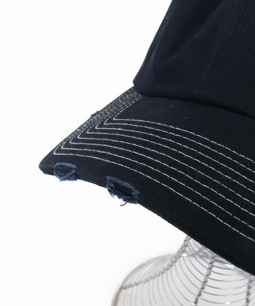 CAMBIO（カンビオ） キャップ 帽子 mko13332- Damage Cap キャップ(OP