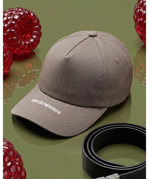 EMPORIO ARMANI キャップ 帽子 メンズ 「オンライン限定」「エンポリオ