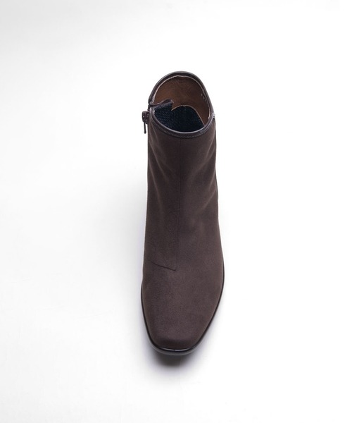 「TOPDRY」 ショートブーツ 24.0cm ブラック レディース_画像4