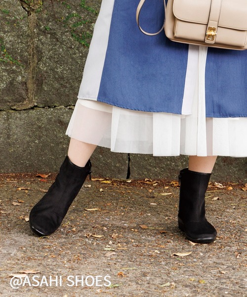 「TOPDRY」 ショートブーツ 24.0cm ブラック レディース_画像9