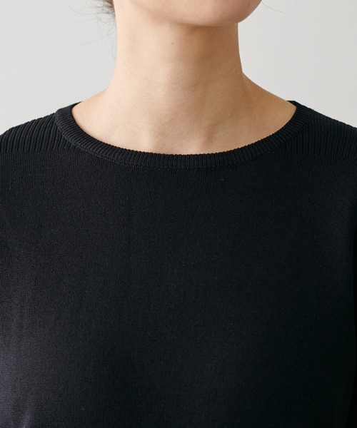 「LARUTA」 長袖ニット FREE グレイッシュベージュ レディース_画像6