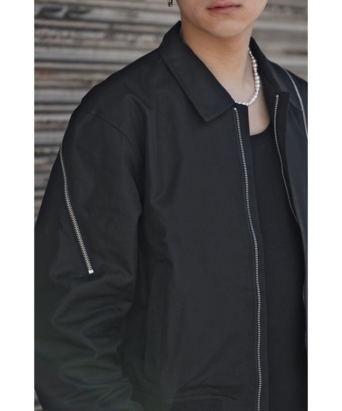 「CREARE -LINO-」 ブルゾン L ブラック メンズ_画像5